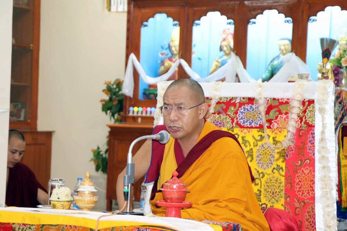 Drepung Losel Ling Abbot Visited JCI